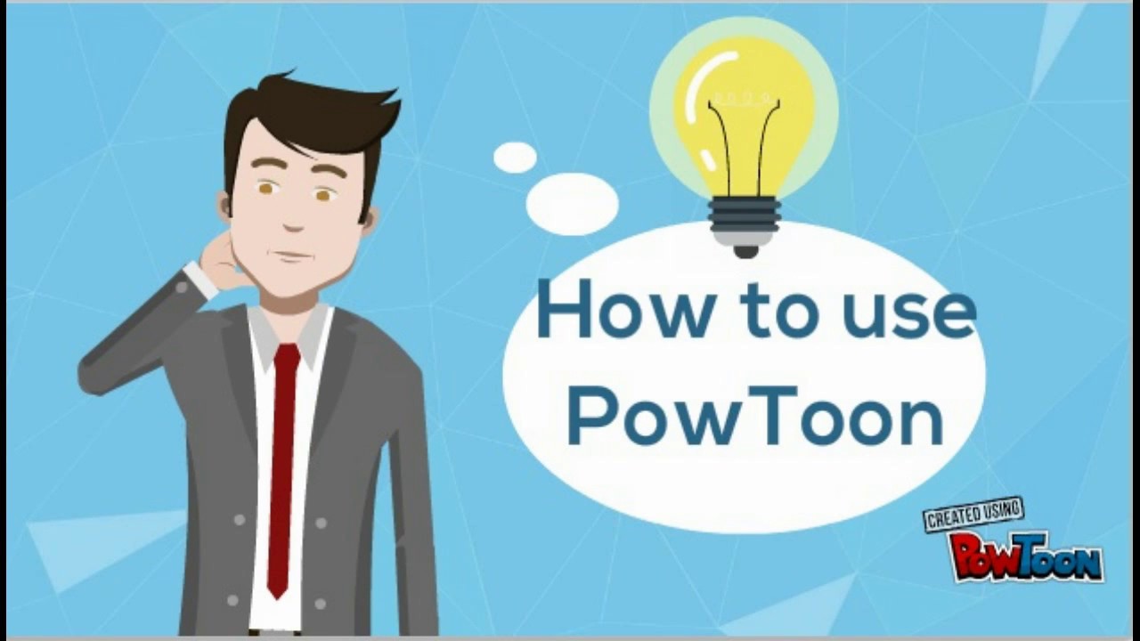 how to use powtoon